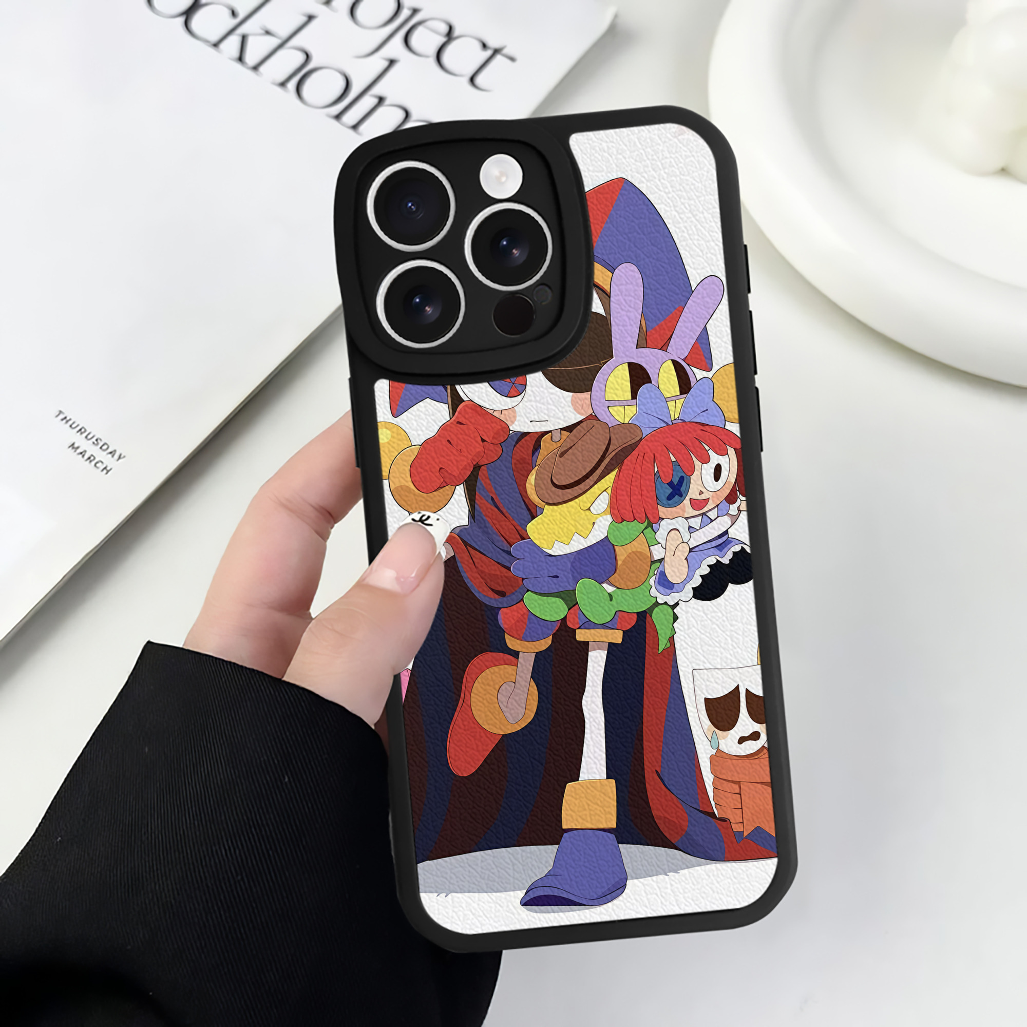 （画像用） アンパンマン Anpanman 【iPhone 16シリーズ対応】シリコンスマホケース（レザー調） 材質：シリコン